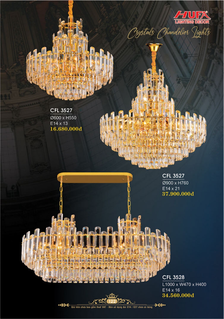 Bảng giá đèn trang trí HUFA